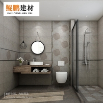 Antique minimalist modern grey small grain water grindstone tile 600x600 Living room Restaurant Bathrooms kitchen and floor