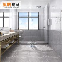Minimalist modern deep light grey assorted floor tiles 300x600 Kitchen Toilet Bathroom Anti Slip Floor Brick
