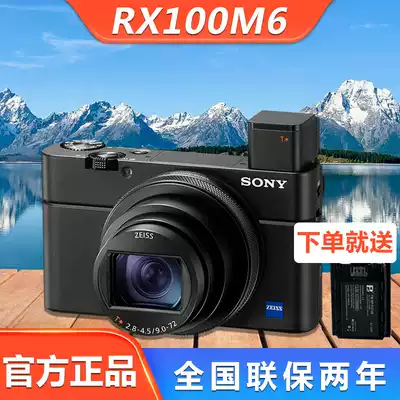 Sony Sony DSC-RX100M6 black card digital camera RX100M5A M5 M3 RX100M7 National Bank