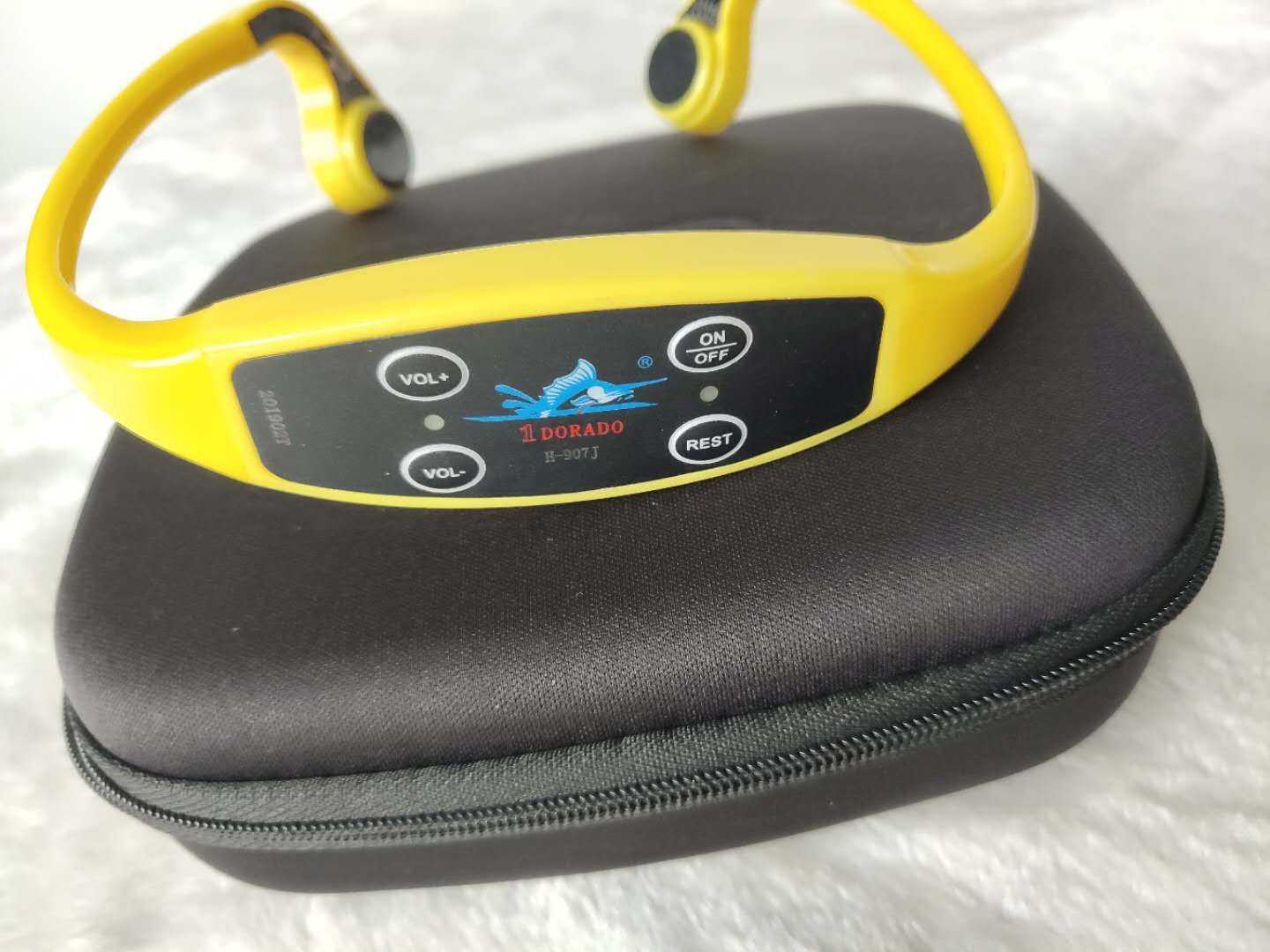 The fifth generation of bone conduction swimming training headset walkie-talkie does not chuck is not easy to break