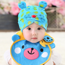 Korean Version Baby Hat Baby Hat Autumn Winter Sleep Hat Child Hat Hooded Hat Spring Autumn Season 0706