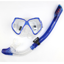 topis198 full dry breathing tube lelang mirror snorkeling set diving two treasure equipment