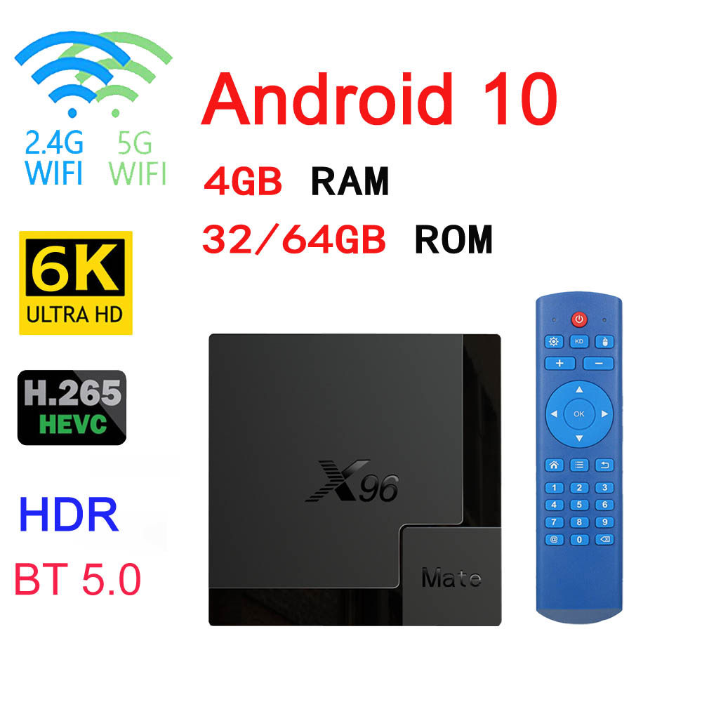 New Android 10 smart TV with box superclear 4K quad-core full-Chi H616 HDMI Bluetooth 5 0 home