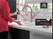 DELTA ARABELLA Series Touch Pull-out Kitchen faucet