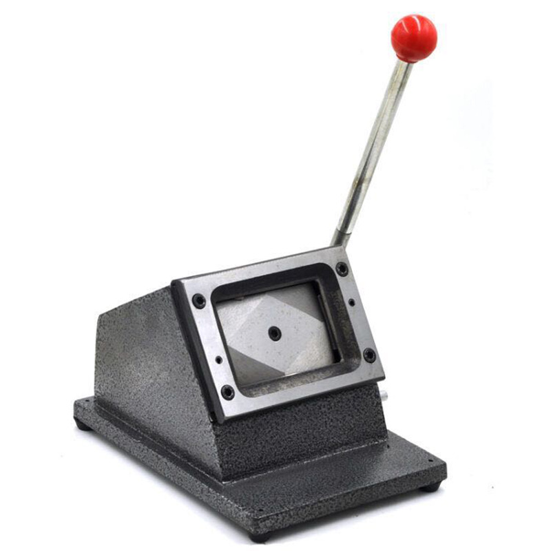 Customized heavy duty rounded right angle manual business card cutter, customized 85mm*55mm
