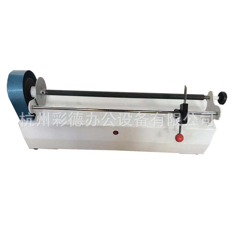 Electric bronzing paper cutting machine electrocuted aluminum ribbon cutting section printing plant bronzing machining with cutting length 240 m