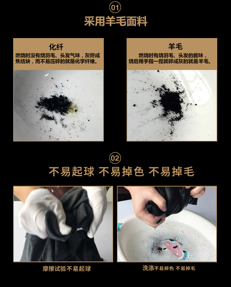 Áo len nam hàng hiệu Hengyuanxiang áo len nam cổ chữ V màu dày, áo len dày rộng áo jean nam