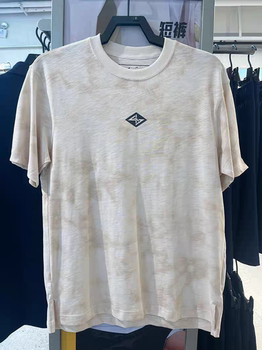 Anta Crazy Short-Sleeve T-Shirt Thompson Kt Series Men's Summer Cotton Crew Neck Loose Fit Sports 152421121