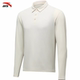 Anta 24 Autumn/Winter Long Sleeve Polo Shirt for Men 2024 Autumn New Style Turn-Down Collar Knitted Sports Top 452430218