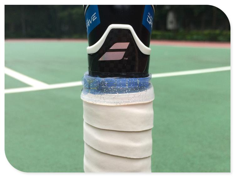 Vợt tennis thấm mồ hôi tay gel niêm phong vòng nhẫn chùm kín vòng đuôi cao su vợt tennis