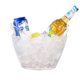 Acrylic thickened transparent ingot ice bucket champagne bucket plastic bar ktv soda beer frame ice cube red wine bucket