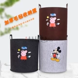 Игрушка, большая корзина для хранения, корзина для белья для спальни, мультяшная система хранения