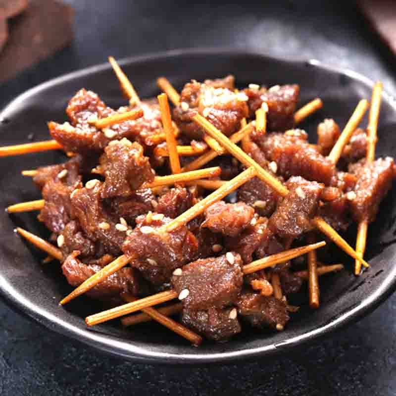 Black pepper toothpick beef Cumin toothpick lamb Hot pot beef Semi-finished hot pot raw materials 240g real beef