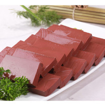 Duck blood fresh duck blood Sichuan Chongqing hot pot ingredients open bag ready-to-eat hair blood Wang 300g 10