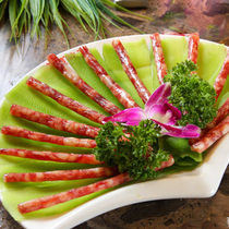 Sausage wide taste small sausage pure meat Sichuan Chongqing hot pot ingredients barbecue skewers vacuum 90g 6 servings