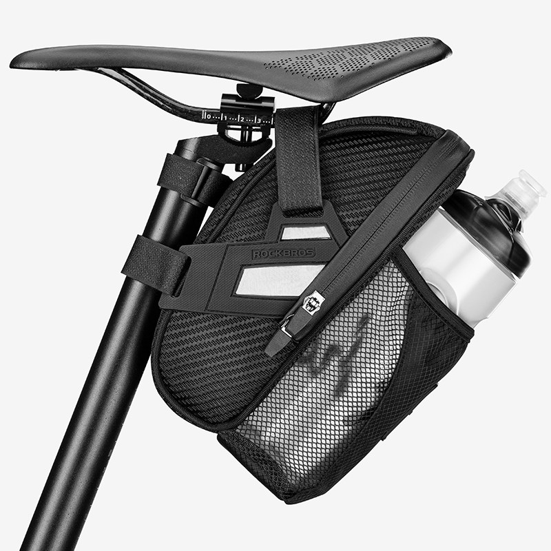 Lock brothers on their own car tail bag Kettle Bag Mountain Road Car Folding Rear Seat Riding Saddle Bag Accessories