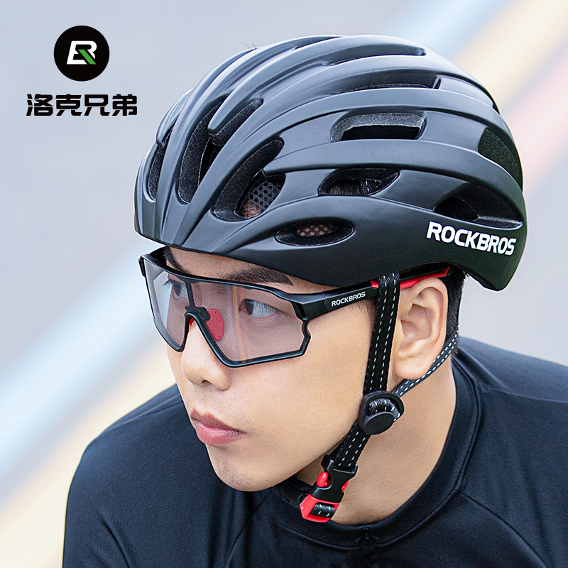 Lok Brothers Riding Helmet Night Riding Caution Bike Safety Helmet Integrated Forming Mountain Road Male And Female Safety Helmet