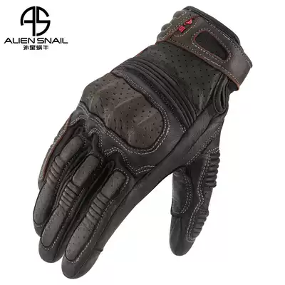 Alien snail motorcycle riding gloves spring and summer motorcycle racing anti-fall breathable knight gloves for men and women V10