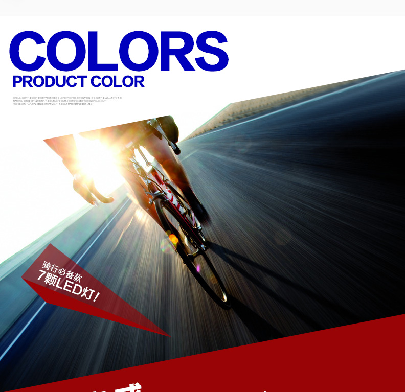 Eclairage pour vélo ROCKBROS - feux de Valve - Ref 2399277 Image 9
