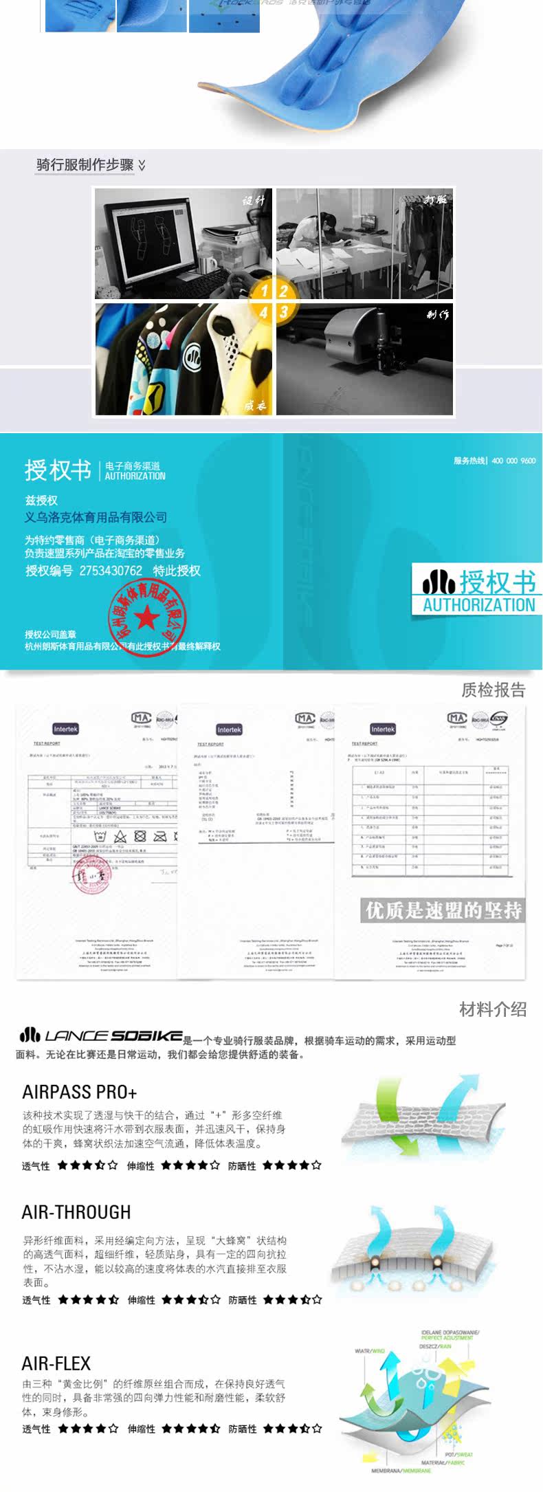 Tenue de cyclisme homme LANCE SOBIKE - Ref 2213500 Image 11