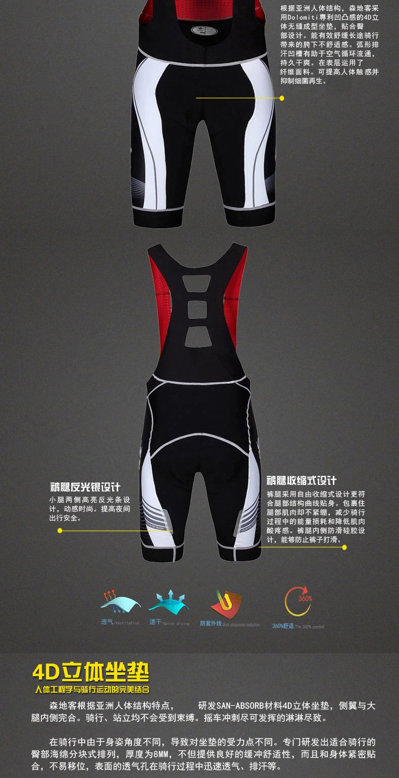 Vêtement cyclisme homme SANTIC - Ref 2214788 Image 8