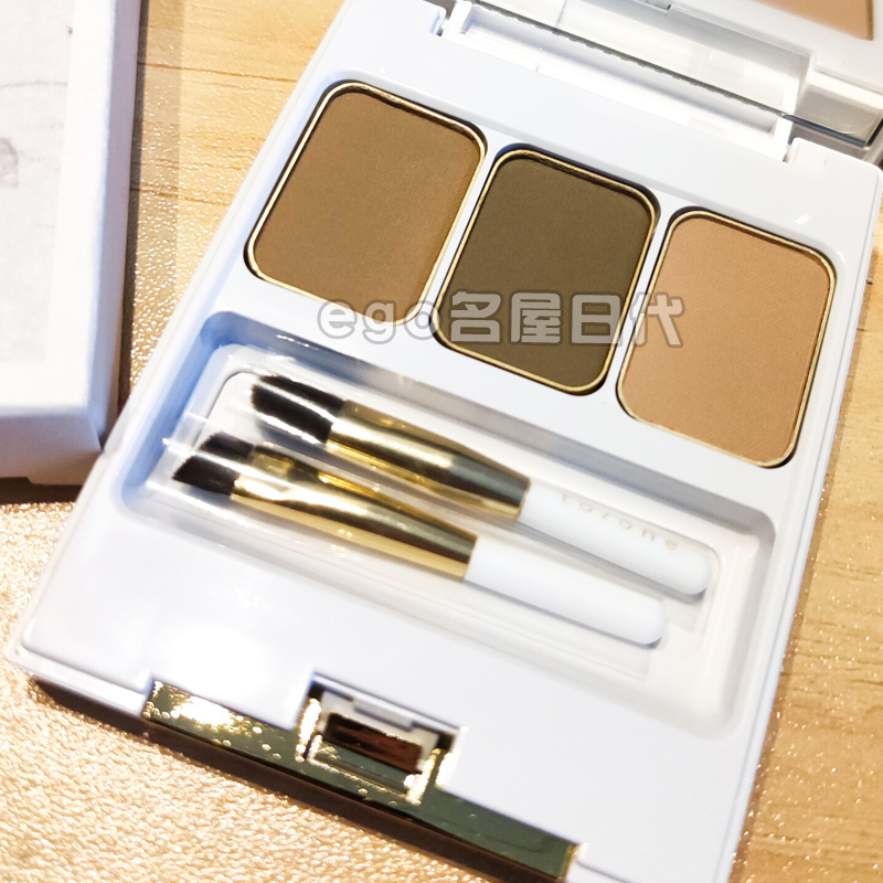 Japan only to one tri-color eyebrow powder Cosmetic Powder Shadow Natural Organic Brow Powder Pregnant pregnant woman available