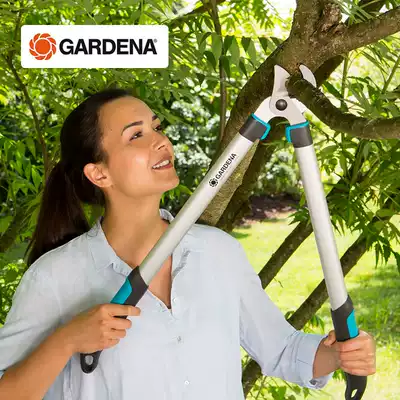 Red Dot Award GARDENA imported from Germany GARDENA fast and labor-saving cushioning garden gardening branch thick branch scissors