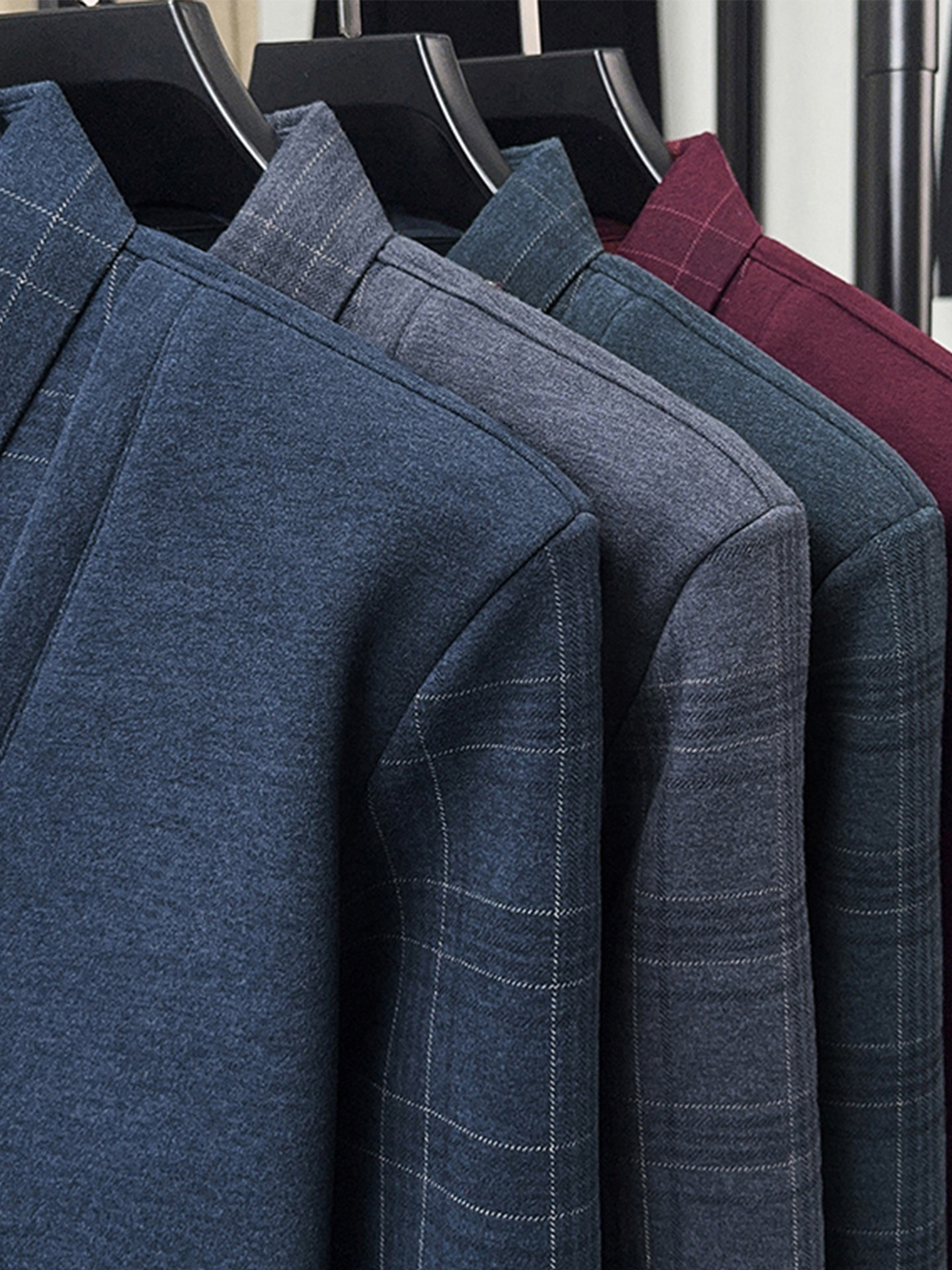 Hengyuanxiang Fake Two-Piece Men's Wool Sweater, Winter Fleece-Lined and Thickened, Middle-Aged Turn-Down Collar Cashmere Sweater, Men's Style, Dad's Outfit