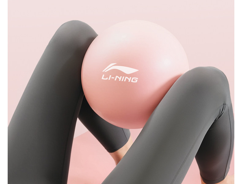 фитнес мяч 李宁瑜伽小球加厚防爆健身球塑形减肥跳跳球普拉提小球翘臀瑜伽球 Lining