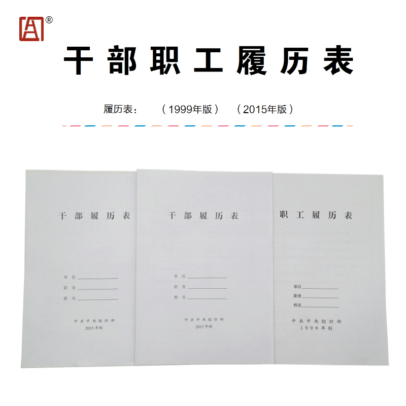 Cadre resume 1999 A4 employee resume Cadre resume 2015 version cadre file standard version