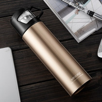 Vacuum stainless steel thermos cup straight body Cup student thermos cup creative Cup with lid 304 double vacuum cup