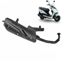 Application of the Yamaha eagle Eagle Collar Fast Hawk Motorcycle ZY125T-3-4-6-10 Exhaust Pipe Silencer