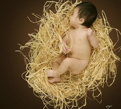 New children's photography props baby photo props for 100 days baby Photography Laffergrass straw