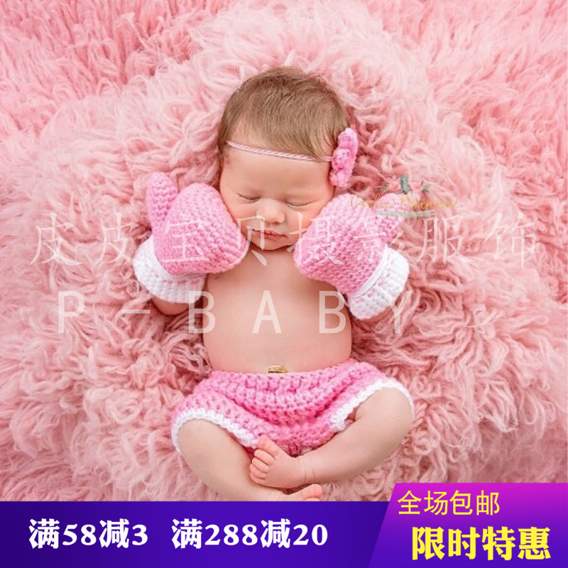 New children's photography costumes, photo studio baby photo props, newborn full moon, hundred days boxing champion costumes