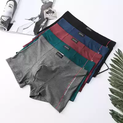 Fenteng men's underwear men's boxer shorts large size comfortable and breathable Korean version of the trend of young boys sports boxer shorts