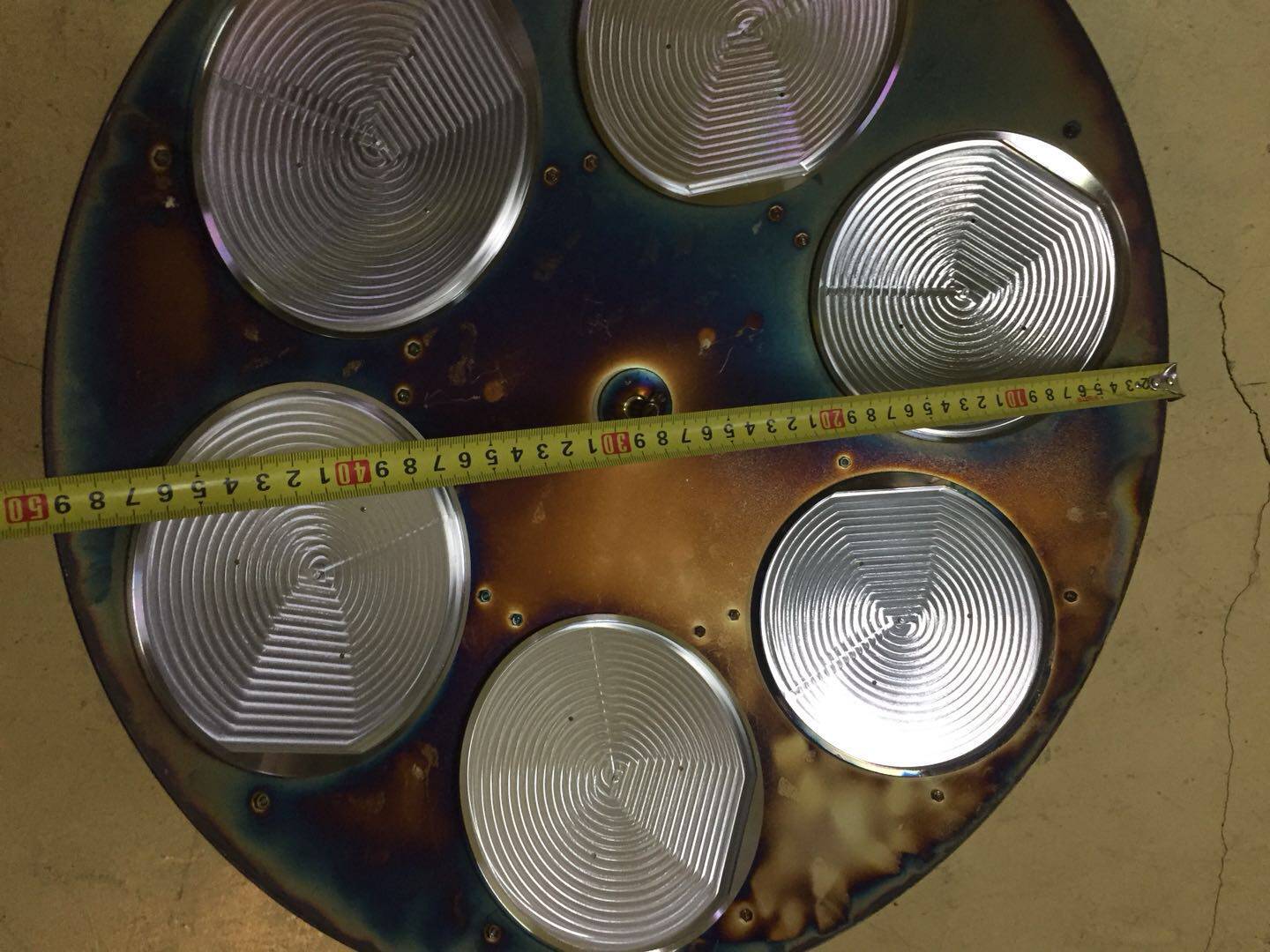 ULVAC Taiwan's Fulin Evaporation Bench Plated Pan 3 Inch 4 Inch 5 Inch 6 Inches