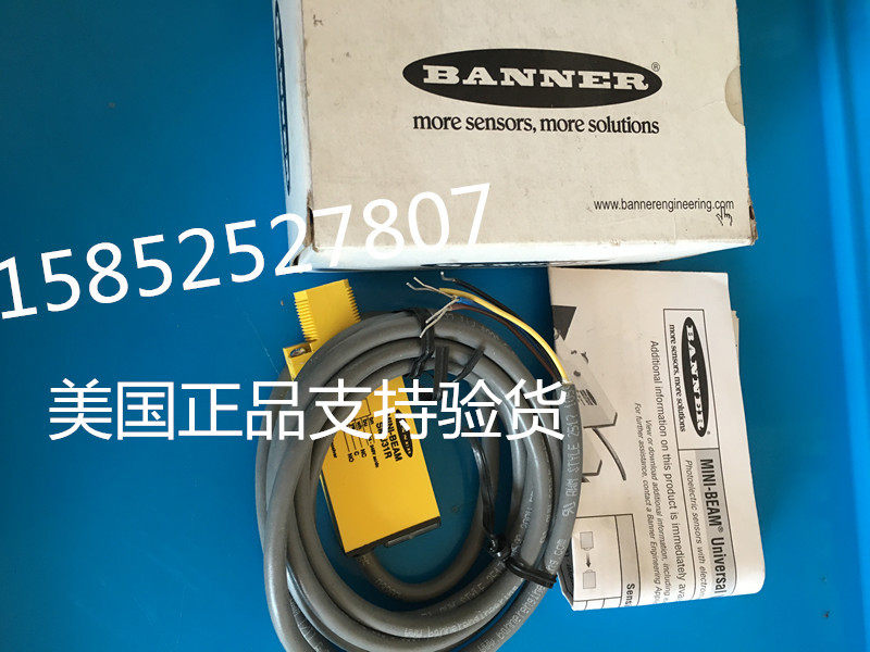 BANNER BENNER STATE OF THE SENSORS SP100CCF