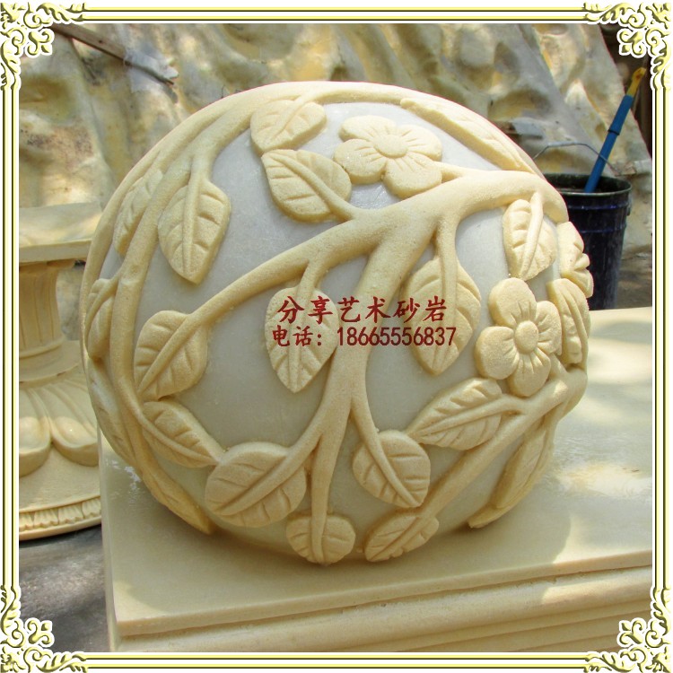 Artificial sandstone relief sculpture hotel club decoration lamps leaves light transmission lamps must be decorated lamps indoor and outdoor decoration