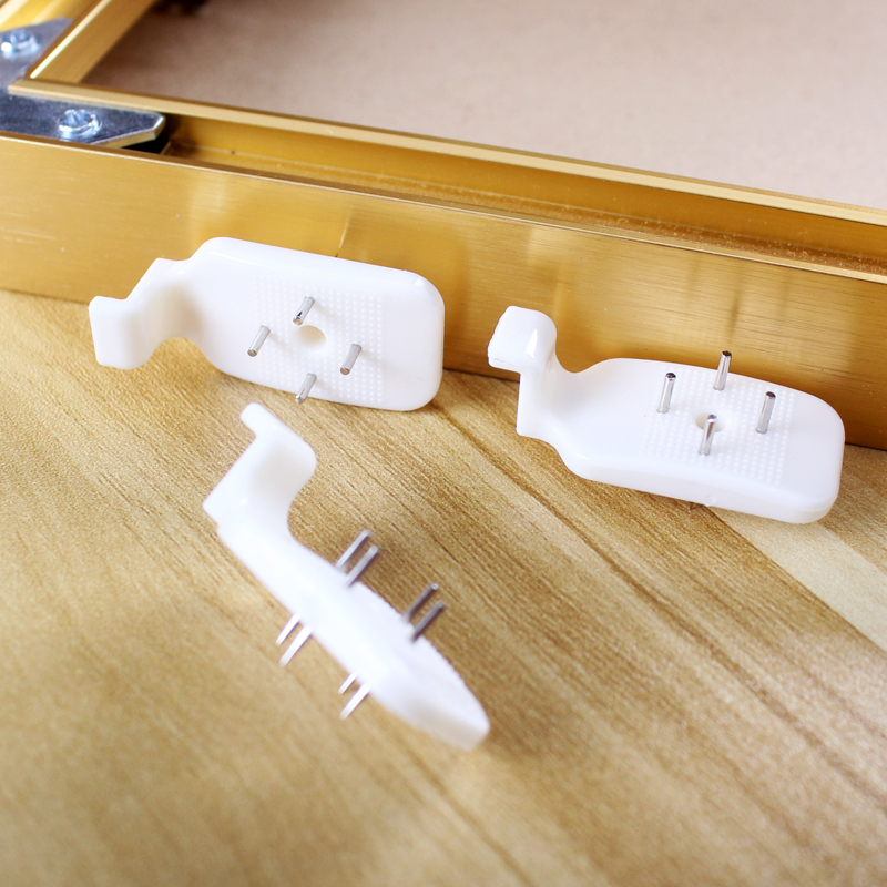 Paint-free Nails Electrometer Box Case Card Clip Nail Flat Widening Painting Drag Interior Invisible Wall Nail Wood Separator Shield Sheet