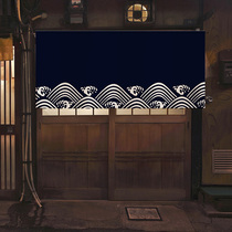 Japanese curtain hanging curtain kitchen partition curtain bedroom hanging curtain decoration hanging curtain restaurant Sushi restaurant half curtain custom