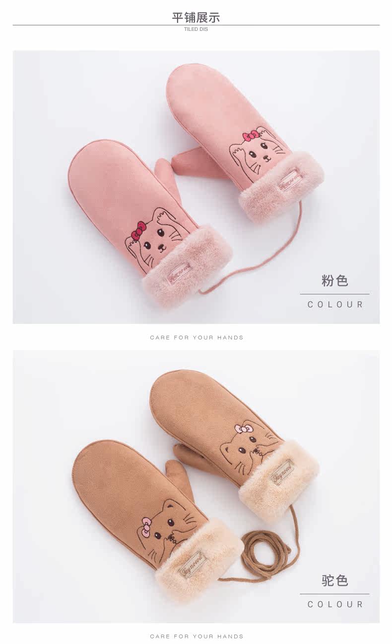 Gants pour femme en Cachemire - Ref 3156126 Image 12