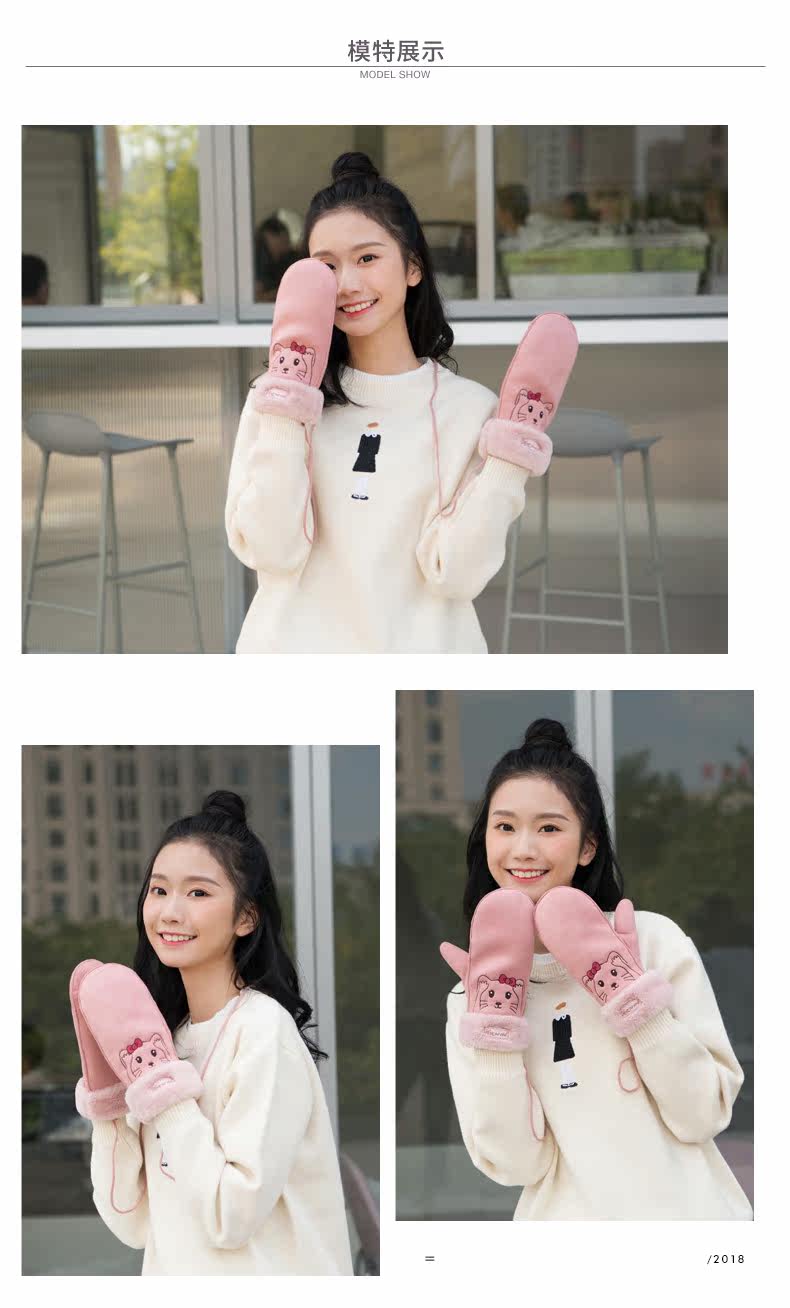 Gants pour femme en Cachemire - Ref 3156126 Image 10