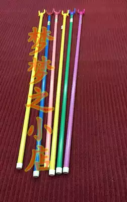 Wholesale non-retractable clothes fork simple fashion home clothespin cloakroom clothes stand clothes pole clothes clothes bars