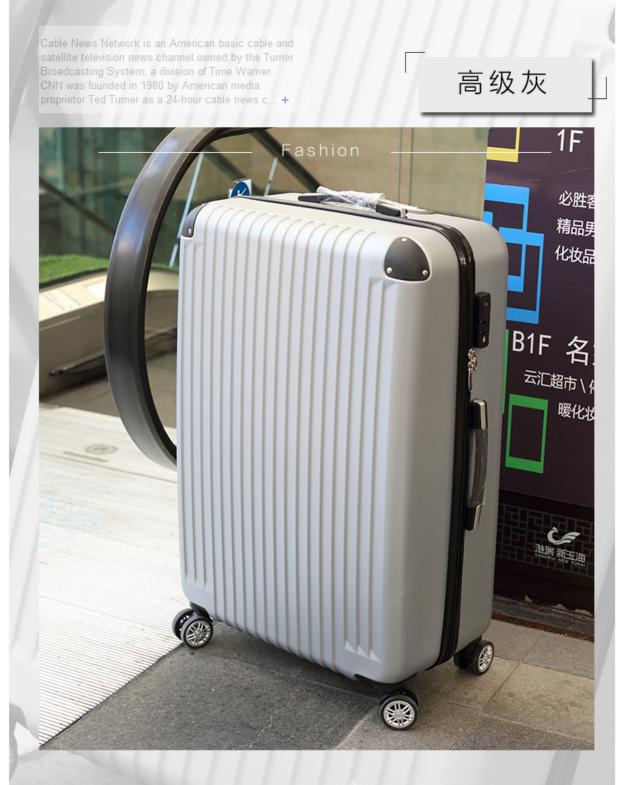 Trường hợp xe đẩy nữ vali quá khổ 32 inch hộp mật khẩu hộp sinh viên phổ quát công suất lớn ở nước ngoài Vali 30 inch - Va li túi du lịch