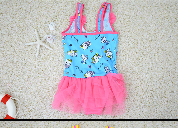 Đồ bơi cho trẻ em gái Cô gái nhỏ Công chúa dễ thương Áo tắm Xiêm Kids Đồ bơi bãi biển - Bộ đồ bơi của Kid bộ bơi cho bé