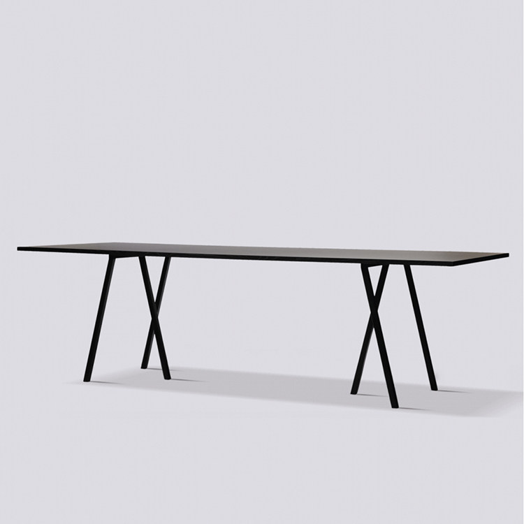 Nordic Modern Minimalist Iron Art Solid Wood Table Coffee Dining Room Western Dining Table And Chairs Tea Table Home Big Table Desk