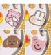 Brown Bear+застенчивый кролик+играющий на мобильных устройствах+плюшевый [4 установка]