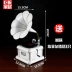 American retro phonograph đồ trang trí nhỏ trang trí nhà phòng khách rượu vang tủ đồ trang sức ghi người chơi mô hình màu đỏ trắng - Máy hát 	kệ đầu đĩa than	 Máy hát