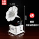 đầu đĩa than micro dd7 American retro phonograph đồ trang trí nhỏ trang trí nhà phòng khách rượu vang tủ đồ trang sức ghi người chơi mô hình màu đỏ trắng - Máy hát 	máy nghe nhạc đĩa than victrola