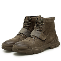 Motorcycle boots Knight boots American Vintage riding shoes Classic Martin Boots Mens motorcycle fall-proof motorcycle Leather boots